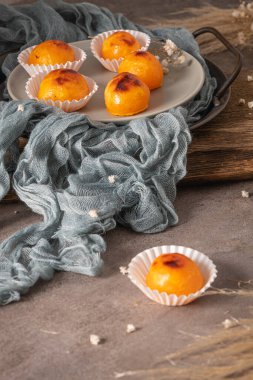 Portekiz 'in geleneksel adı Castanhas de Ovos, Alcobaca, Portekiz