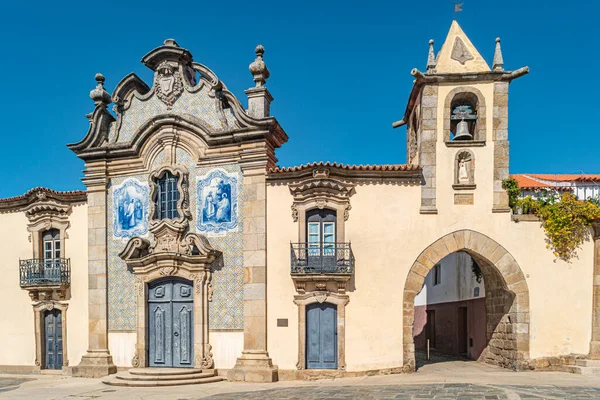 Misericordia Chapel Has Baroque Facade Covered Tiles Sao Joao Pesqueira — Foto Stock
