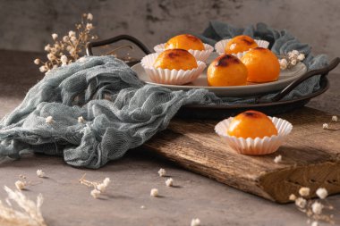 Portekiz 'in geleneksel adı Castanhas de Ovos, Alcobaca, Portekiz