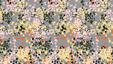 Farklı renk kalıplarının kusursuz deseni