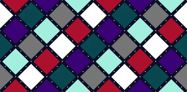 Naadloos Abstract Geometrisch Kleurrijk Patroon Voor Achtergrond — Stockfoto