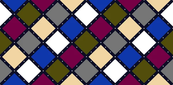 Naadloos Abstract Geometrisch Kleurrijk Patroon Voor Achtergrond — Stockfoto