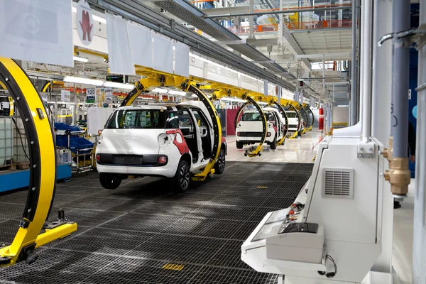 Linea di produzione auto — Foto Stock