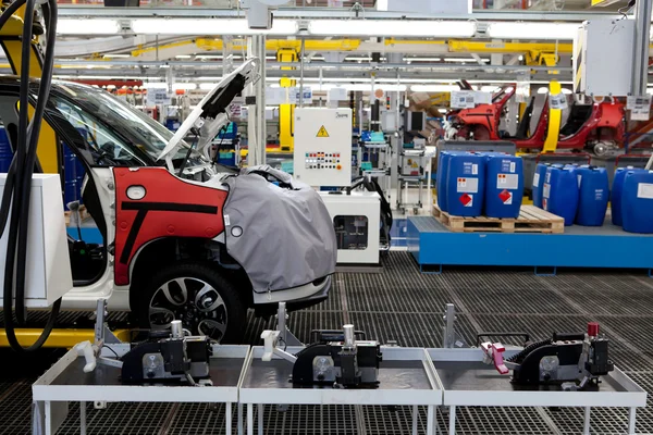 Imagem com fábrica de carro — Fotografia de Stock