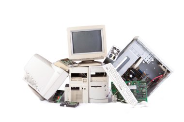 electronic waste clipart