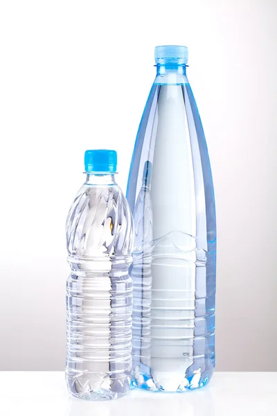 Full water bottles — Stock Photo, Image