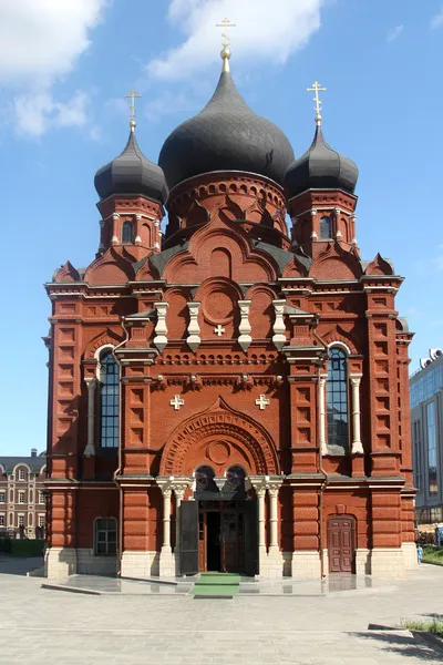 Ortodoxní katedrála ve městě tula — Stock fotografie