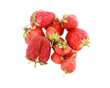 Olgun ve taze organik kırmızı çilek