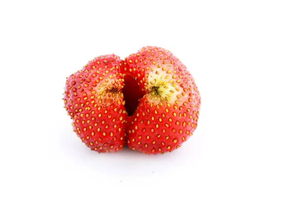 Ripe and juicy strawberry — Stock Photo, Image