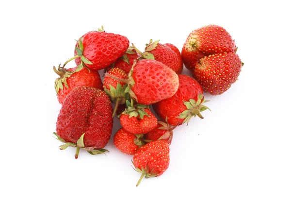 Fresas rojas orgánicas frescas — Foto de Stock