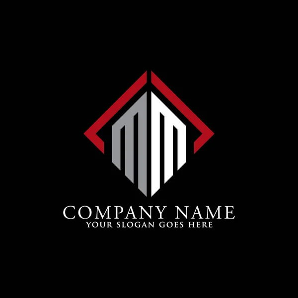 Nome Inicial Logo Design Vector Letra Nome Monograma Logotipo Inspirações —  Vetores de Stock