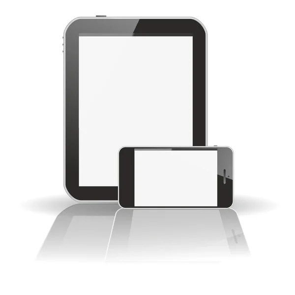 Smartphone počítače tablet pc — Stock fotografie