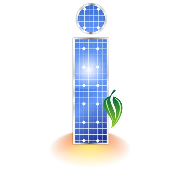 Solar panels texture, alphabet capital letter I icon or symbol — Stock Photo, Image