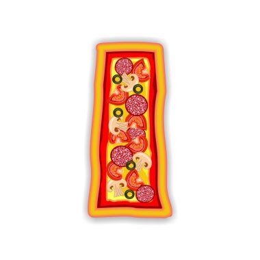 Pizza alfabesi - ı harfi