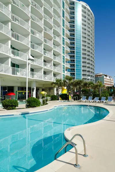 Beach front resort — Stock Photo, Image