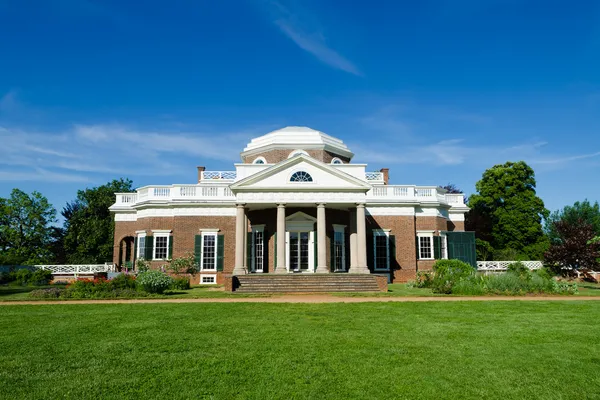Thomas Jefferson Monticello — Stock fotografie