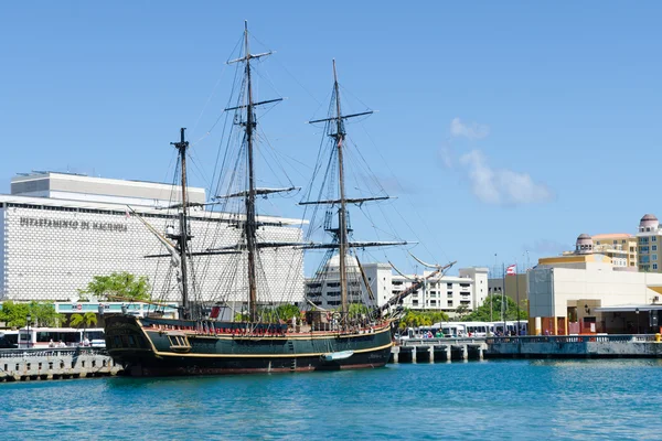 HMS "Bounty" in port of San Juan, Puerto Rico — Stock Photo, Image