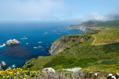big sur içinde Pasifik maliyet california usa.
