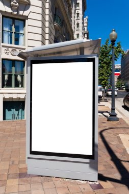 şehir otobüs sığınak billboard