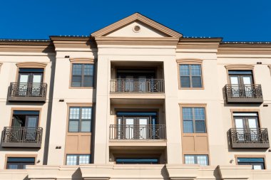 Modern daire kompleksi dış