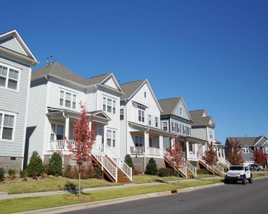 Banliyö mahallesinde konut görüntüsü