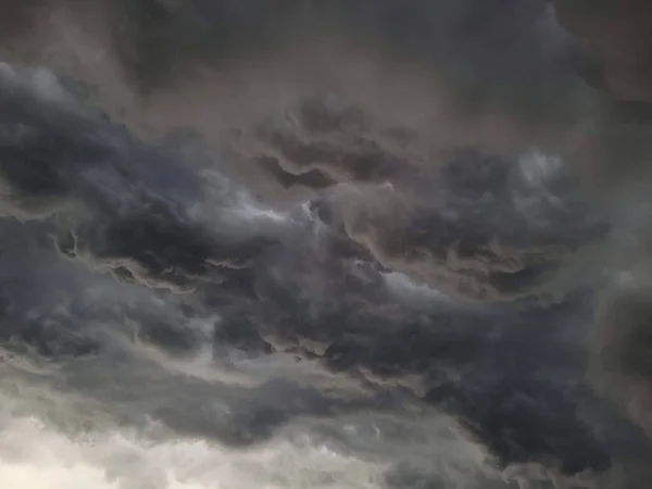 Dramatic Stormy Skies Rain Clouds — Stock Photo, Image