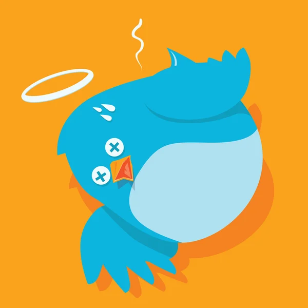 Twitless - Twitter down — Stock Vector