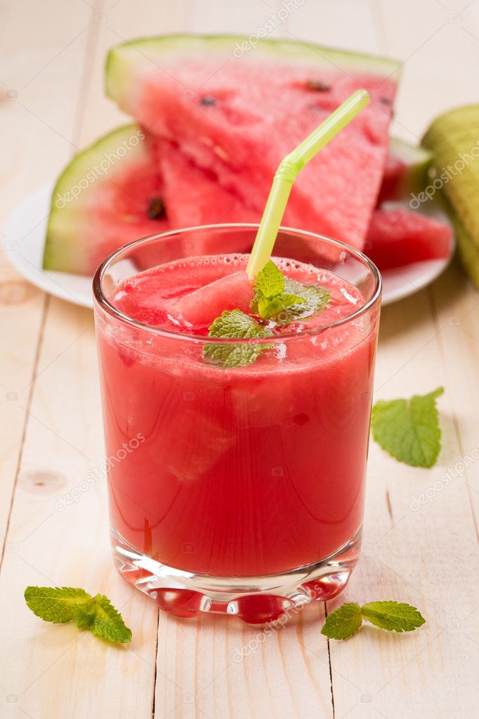 fresh watermelon juice