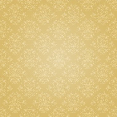 Dikişsiz tatil altın deseni