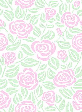 Dikişsiz soyut çizilmiş desen.