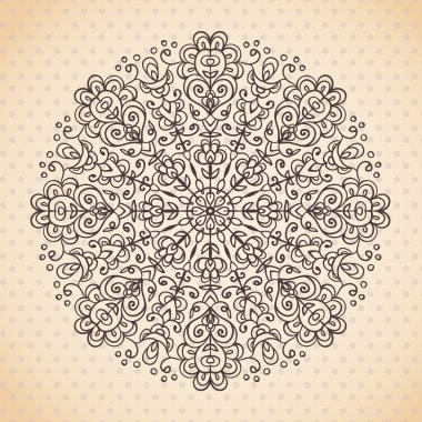 yuvarlak tasarım öğesi