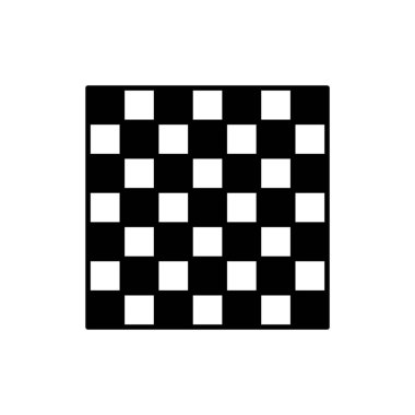 Şeffaf arka plan. Düz vektör simgesi. Şeffaflık şebekesi. Beyaz arkaplandaki izole nesne.