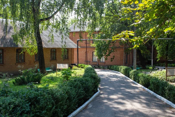 Pavlysh Ukraine August 2021 Facade Old Building Rural School Pavlysh — Stock Photo, Image