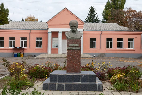 Lozuvatka Ukraine August 2021 Taras Shevchenko Monument — Stock Photo, Image