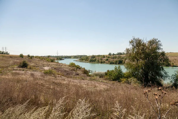 Kaskady Tract Trova Nella Valle Del Fiume Buki Distretto Malovyskivskyy — Foto Stock