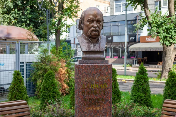 Черкассы Украина Сентябрь 2022 Года Памятник Данило Нарбуту — стоковое фото