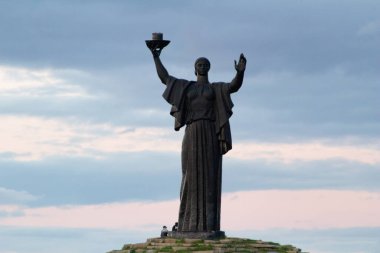 Cherkasy, Ukrayna - 25 Eylül 2019: Zafer Tepesi