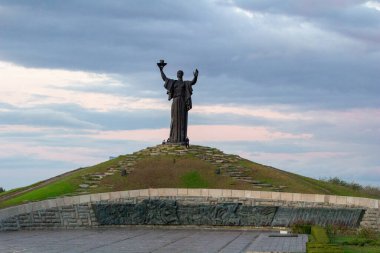 Cherkasy, Ukrayna - 25 Eylül 2019: Zafer Tepesi