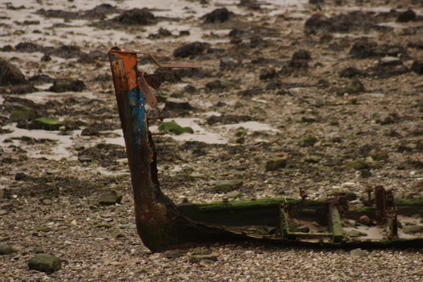 Boat spine Detail — Stock Photo, Image