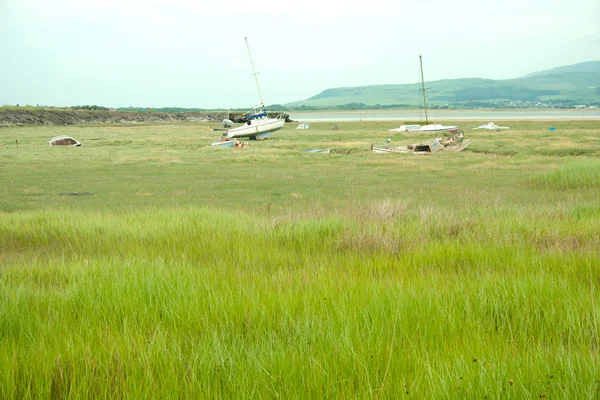 Boote bei askam 5 — Stockfoto