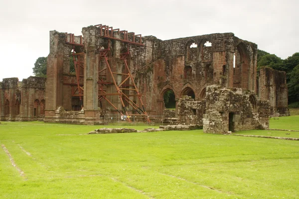 Furness Abbey Lavori di ristrutturazione — Foto Stock