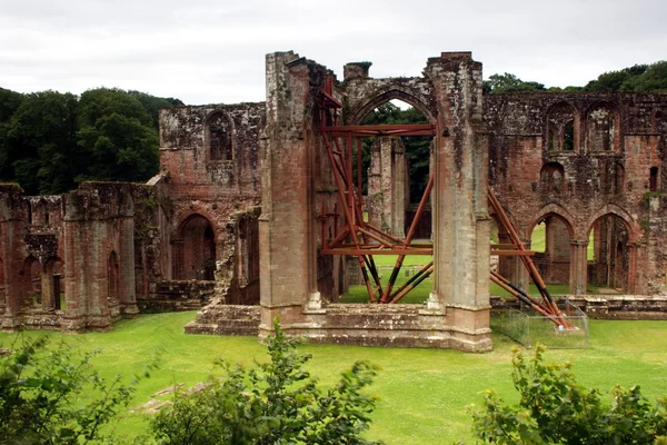 Furness abbey renovering 4 — Stockfoto