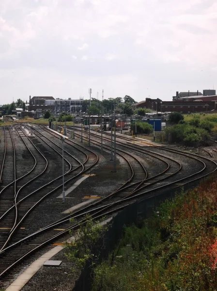 Railway sidings — Stock Photo, Image