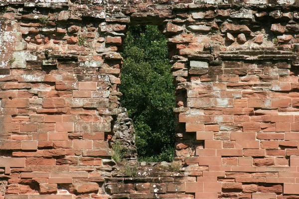 Ruined window — Stock Photo, Image