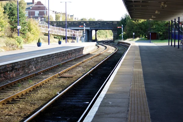 Tom järnvägsstation 05 — Stockfoto