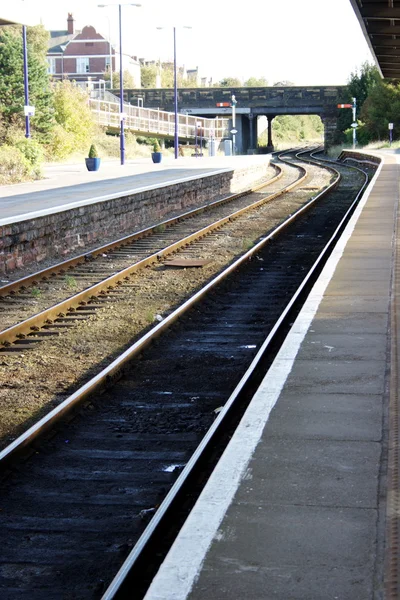 Tom järnvägsstation 06 — Stockfoto