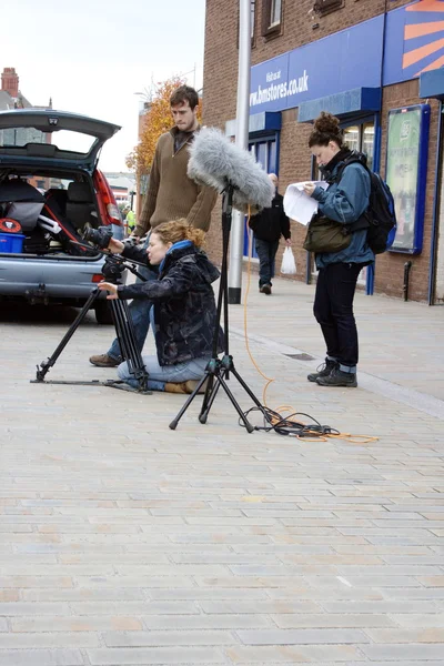 Filmación en la calle 08 —  Fotos de Stock