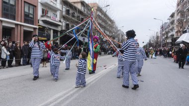 Alexandroupolis, Yunanistan - 16 Mart: tanımlanamayan katılımcısı