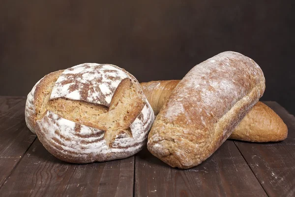 Pão tradicional fresco — Fotografia de Stock