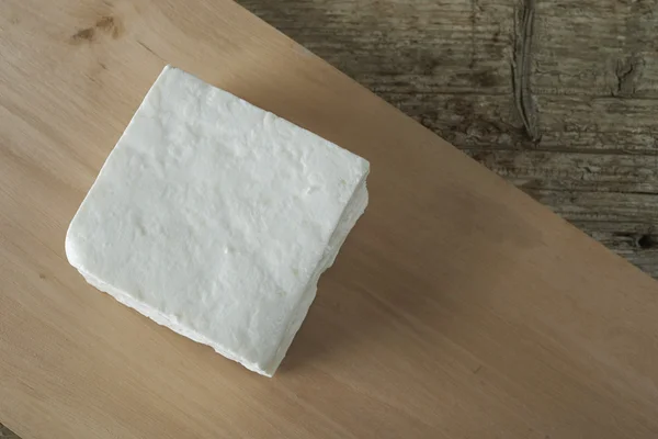 Queso feta fresco — Foto de Stock